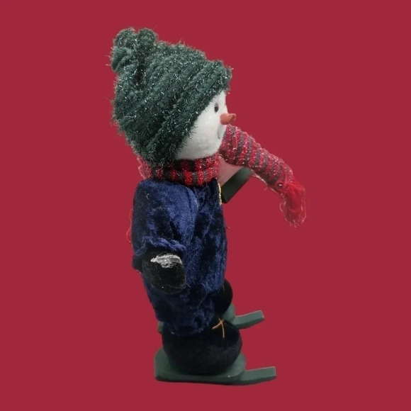 Unbranded Standing snowman with christmas stuffed - Picture 2 of 5